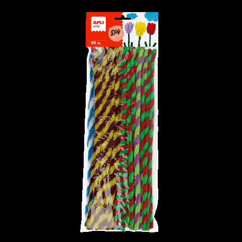 Modelovací dráty APLI 50ks 30cm Twist, mix barev