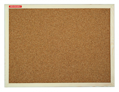 Korková nástěnka 60 x 90 cm