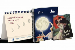 Kniha Krásné paní 2026 s Lunárním kalendářem foto