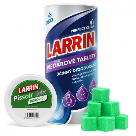 Larrin kostky do pisoáru 900g borovice