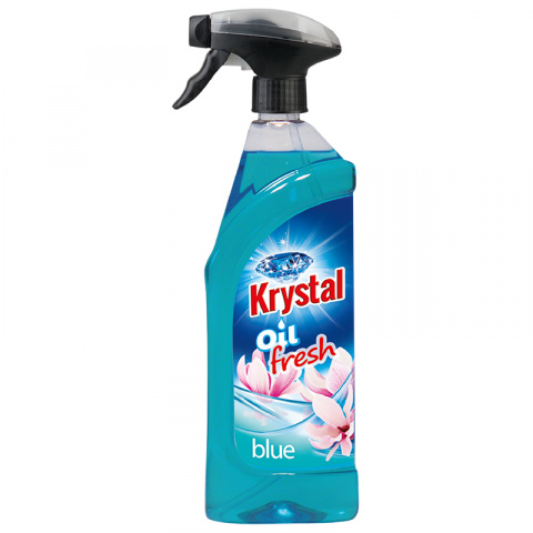 Krystal olejový osvěžovač toalet s rozpašovačem 750ml Blue