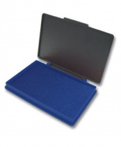 Razítková poduška Kores 7x11cm modrá foto