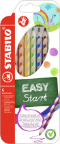 STABILO EASYcolors pastelky pro praváky 6 barev foto