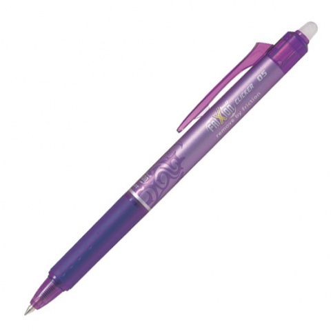 Propiska Pilot Frixion Clicker 0.5mm - gumovací fialový