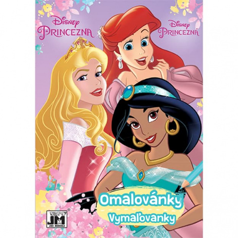 Omalovánky A5+ JM Disney Princezny