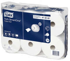 Toaletní papír TORK SmartOne se středovým odvíjením 2-vrstvý T8, délka 207m/6ks foto