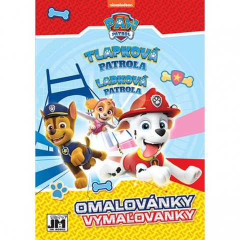 Omalovánky A5+ JM Tlapková patrola