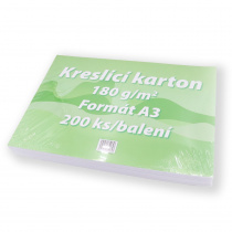 Kreslící karton A3 180g/200 listů foto