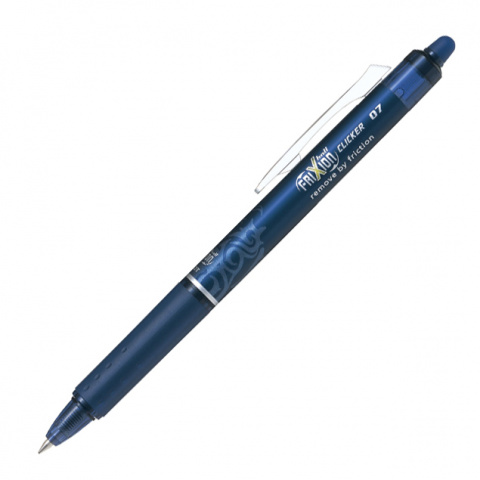 Propiska Pilot Frixion Clicker 0.7mm - gumovací modro-černý