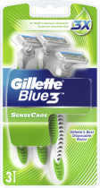 Gillette Blue3 holítka 3ks sensitive foto