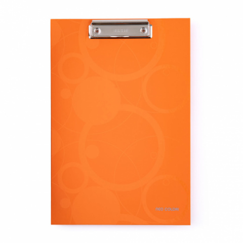 Jednodeska s klipem A4 lamino  NEO COLORI oranžová