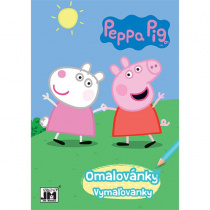 Omalovánky A5+ JM Peppa foto