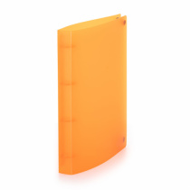 Pořadač plast A4/32mm 4kr. D20 matný Opaline oranžový foto