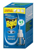 Raid elektrická náplň 27ml (45 nocí) komáři foto