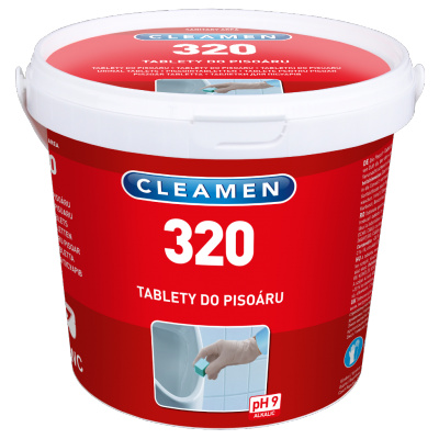 CLEAMEN 320 pisoárové kostky 1,5kg