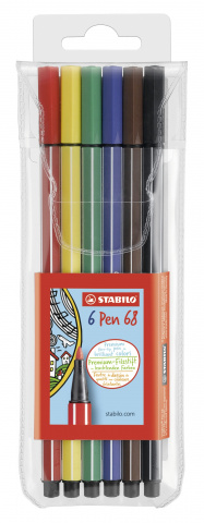 STABILO Pen 68 1mm sada 6 barev