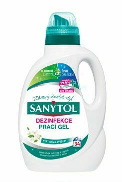 Sanytol dezinfekční prací gel 1,70L 34PD