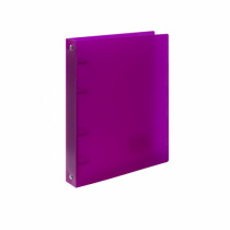 Pořadač plast A5/15 4kr. Opaline magenta foto