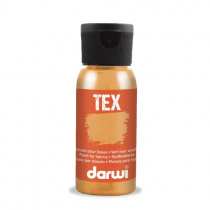 Barva na textil darwi 50ml metalická měděná foto