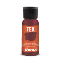 Barva na textil darwi 50ml červená regina foto