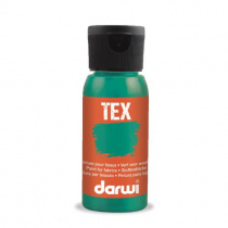 Barva na textil darwi 50ml tmavě zelená foto