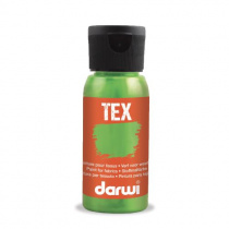 Barva na textil darwi 50ml neonová zelená foto