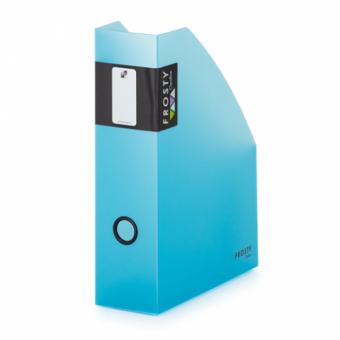 Magazín box PP1mm Opaline Frosty modrý