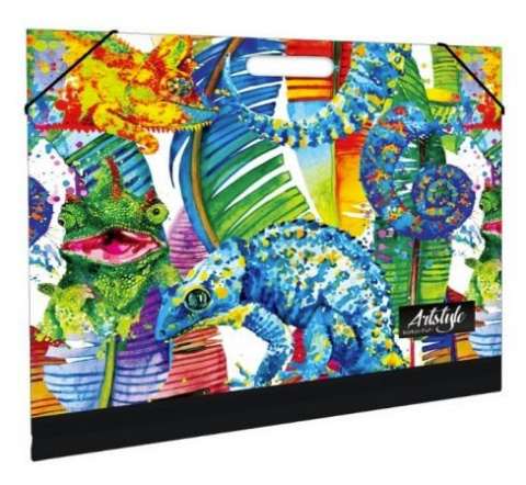 Desky na výkresy 3 klopé s gumou A3 Picasso Akryl 2