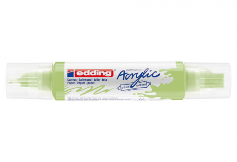 Popisovač akrylový Edding 5400 3D 917 pastelově zelený