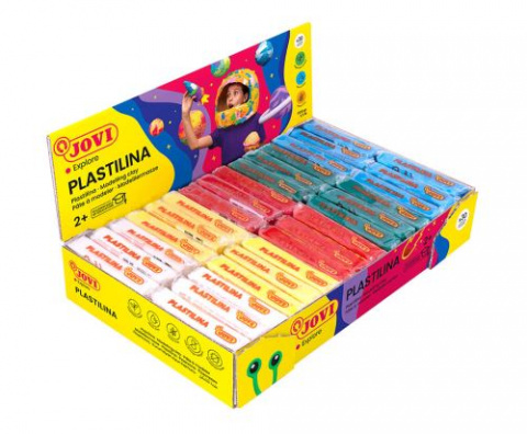Plastelína JOVI sada 30 x 50g 5 barev mix