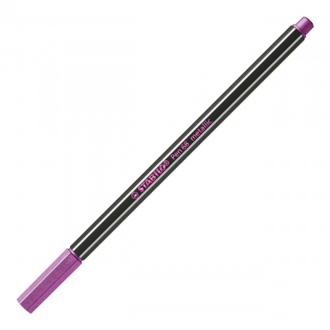 STABILO Pen 68 1mm Metallic růžová