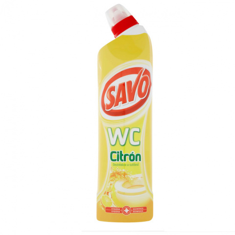 Savo WC gel 750ml Citrón dezinfekce a svěžest