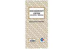 Docházkový lístek - píchačka 10listů ET475 foto