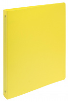 Pořadač plast A4/30 4kr. Exacompta hřbet 4cm žlutý foto