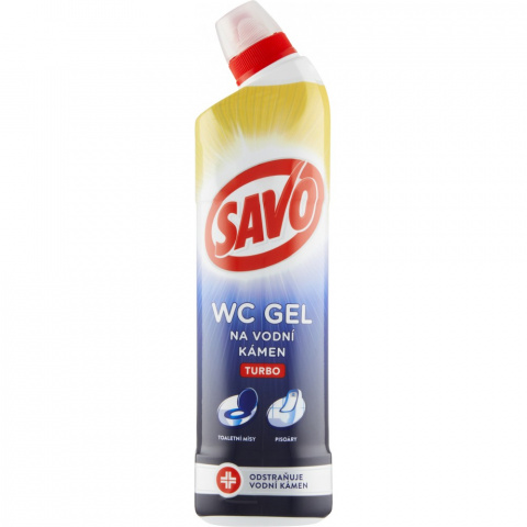 Savo WC gel 750ml Turbo na vodní kámen