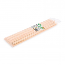 Špejle hrocené bambusové 100ks/40cm, průměr 5cm foto