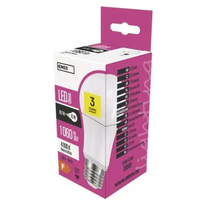 LED žárovka 10.5W=75W E27 1ks