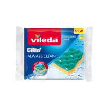 Houbička Vileda 2ks Glitzi, Alw Clean viskózní foto