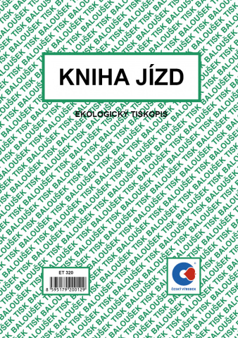 Kniha jízd Bal. A5 ET320