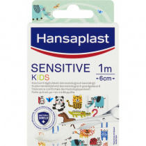 Náplast Hansaplast 1m x 6cm Sensitive kids foto