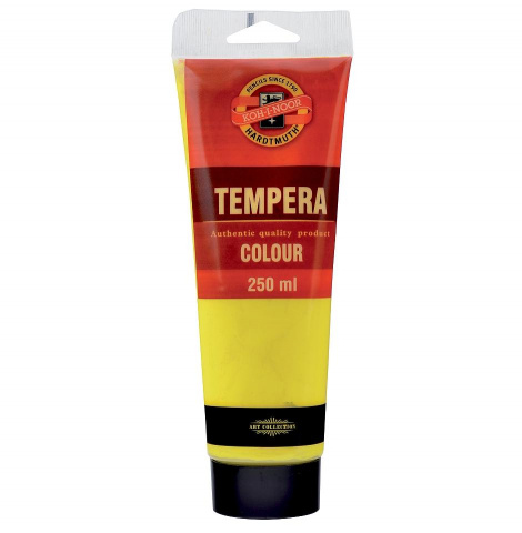 Tempera KOH-I-NOOR 250ml žlutá tmavá