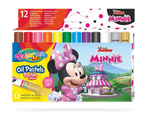 Olejové pastely Colorino 12 barev Minnie