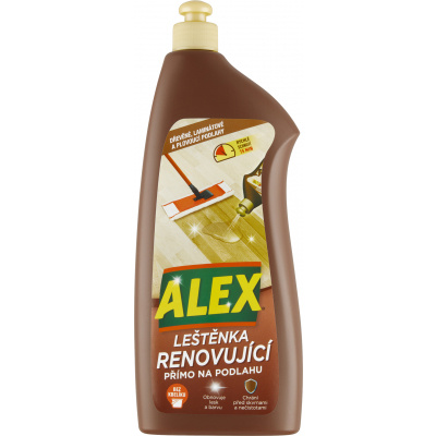 Alex 900ml leštěnka na dřevo, laminát, plovoucí podlahy