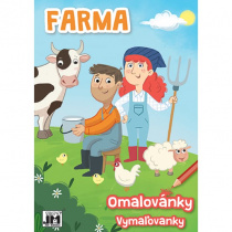 Omalovánky A5+ JM Farma foto