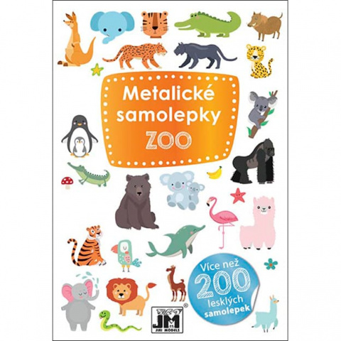 Samolepky metalické JM ZOO