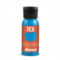 Barva na textil darwi 50ml tyrkysová foto