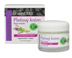 Herb Extract Pleťový krém s levandulovým olejem 50ml foto