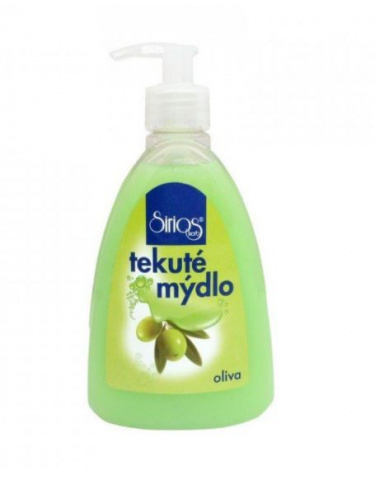 Tekuté mýdlo Sirios 500ml s pumpou Oliva