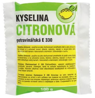 Kyselina citrónová potravinářská 100g