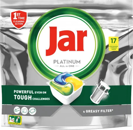 Jar Platinum kapsle do myčky All in One 19ks